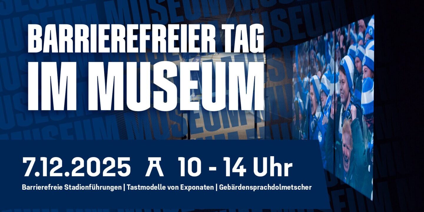 Barrierefreier Tag im Museum: Einladungsposter mit Informationen zu Datum, Uhrzeit und angebotenen Aktivitäten.